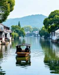江南第一水石盆景｜崖壁奇絕、洞幽水秀｜乘烏篷船遊千年山水盆景
