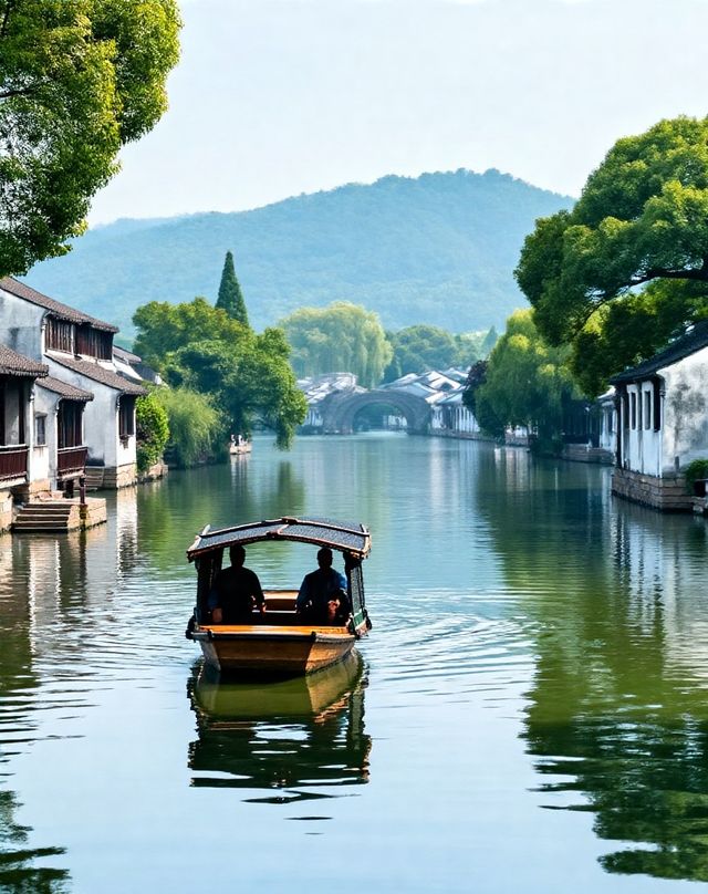 江南第一水石盆景｜崖壁奇絕、洞幽水秀｜乘烏篷船遊千年山水盆景