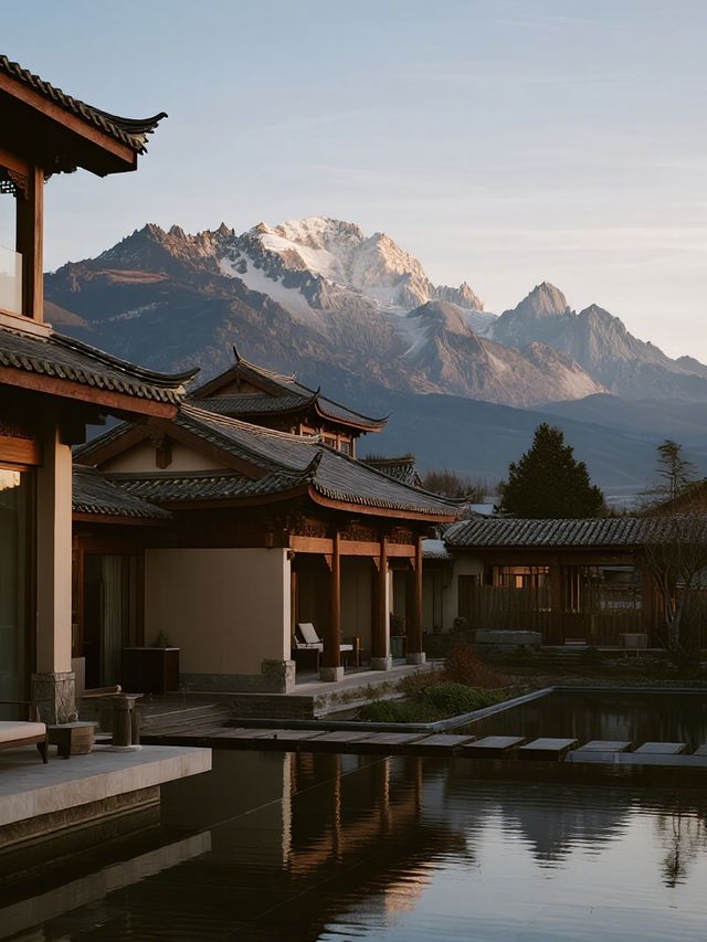 麗江雪山親子頂流 金茂璞修帶娃住超讚! 麗江雪山親子頂流 金茂璞修帶娃住超讚!
