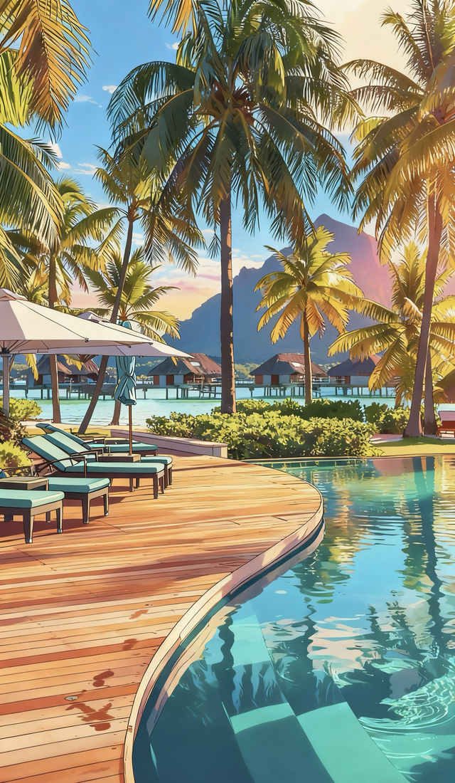 波拉波拉島深度遊｜墜入藍色烏托邦的神仙體驗《動漫版》