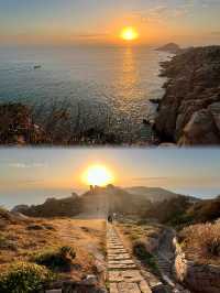 秋日南麂列島|黃草坪與礁石的絕美邂逅