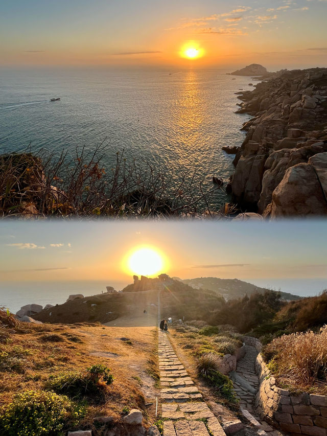 秋日南麂列島|黃草坪與礁石的絕美邂逅 秋日南麂列島|黃草坪與礁石的絕美邂逅