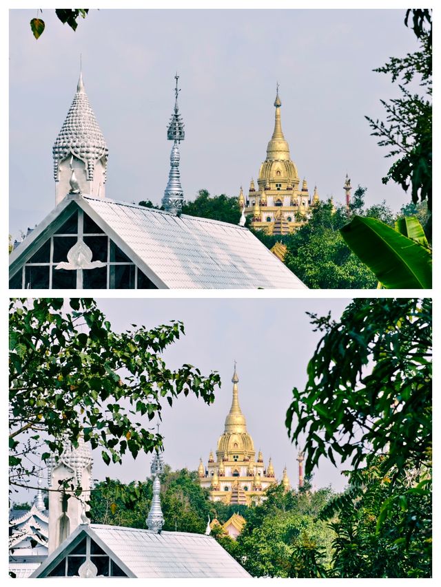 秒出片德宏芒市必打卡的絕美勐煥大金塔