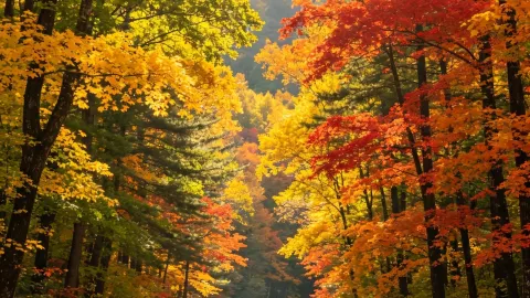 Half green, half maple: the stunning summer-to-fall transition guide for Changbai Mountain — traveler post in Yanji