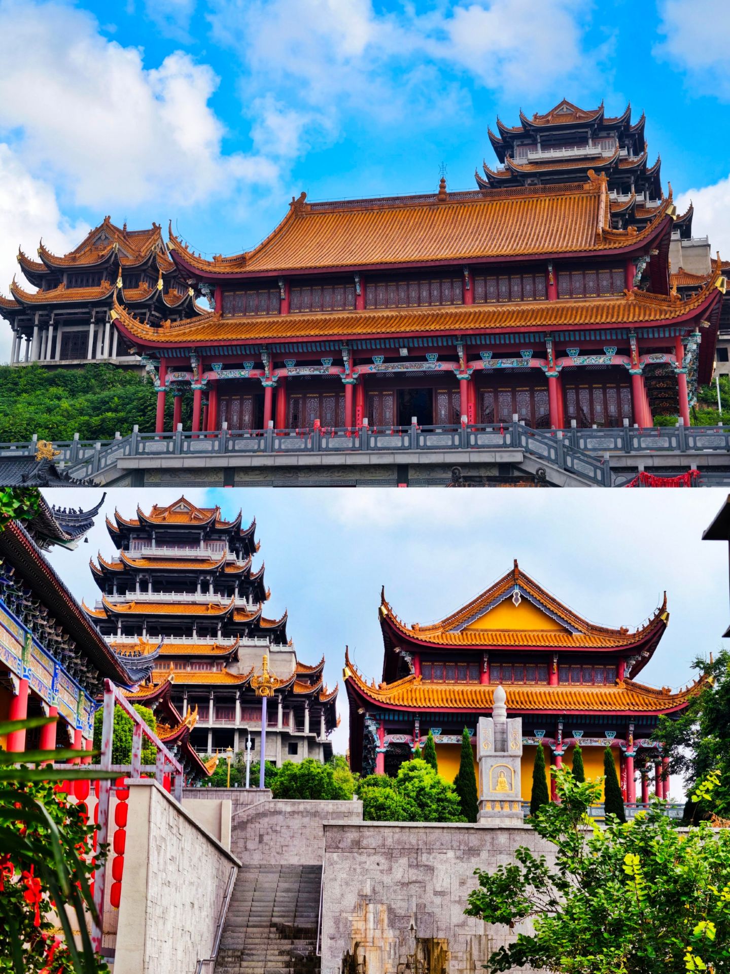 Chùa Qiyan ở Bến Phụ | Một ngôi chùa cổ kính khổng lồ ở phía bắc An Huy! Một cõi Thiền ngoạn mục trên vách đá.
