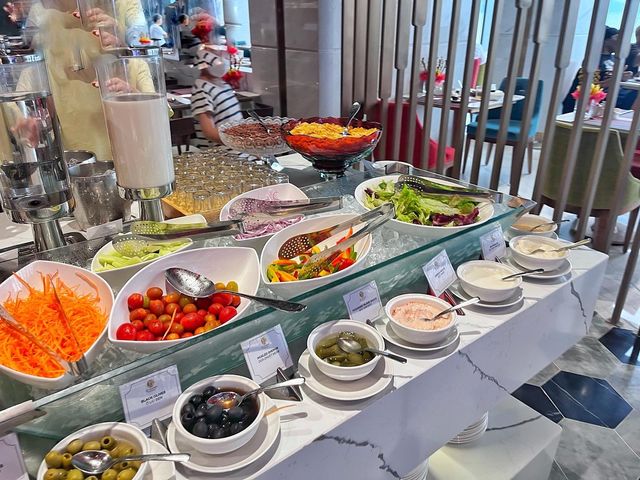 🥞#조식뷔페 ? 나는 시방 위험한 짐승이여☕