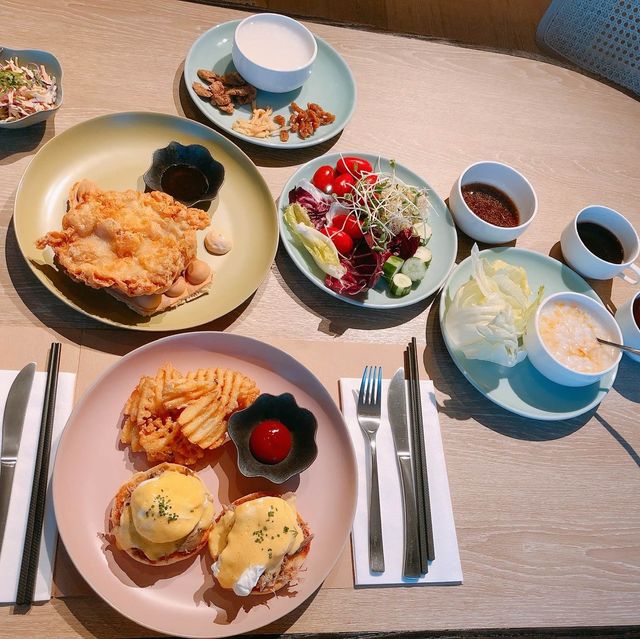 豐盛美味可口早餐💜BeGood📍Humble Boutique Hotel 寒居酒店