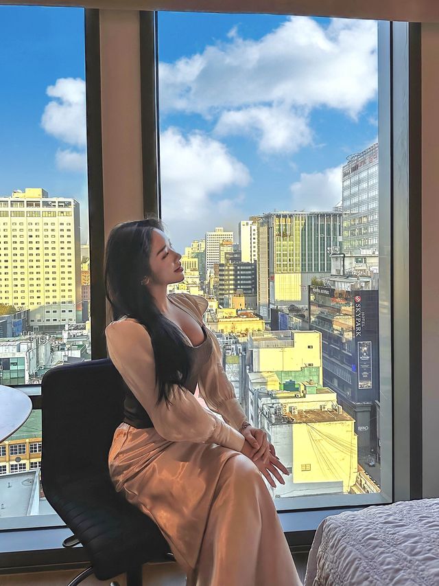 명동이 한눈에 , 신상호텔 ”르메르디앙서울“🏙️