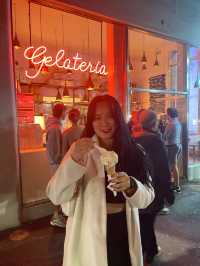 Visiting melbourne's popular gelato place 😍