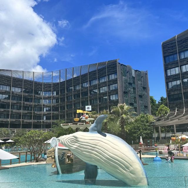 海洋公園萬豪酒店：海上探險🌊🏨🐠
