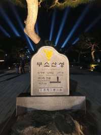 부소산성에서 펼쳐지는 부여 문화유산 미디어아트💛