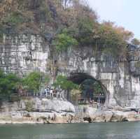 桂林山水甲天下 訾洲園景甲桂林