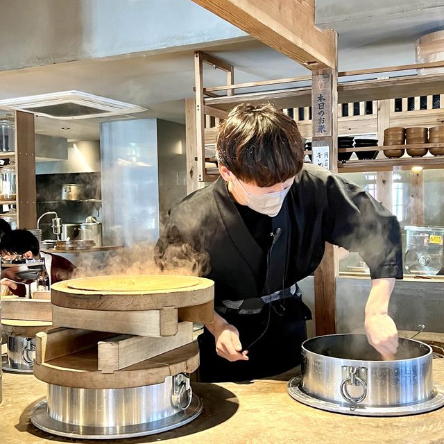 【京都】挽肉と米　焼きたてハンバーグと羽釜ご飯の人気店