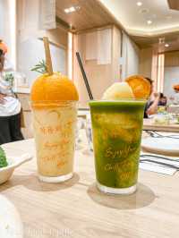 香港探店🇭🇰｜柑橘主題韓國菜 必食窩夫布朗尼！
