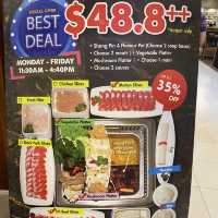 Fresh Hotpot Meats and Free Flow Delights