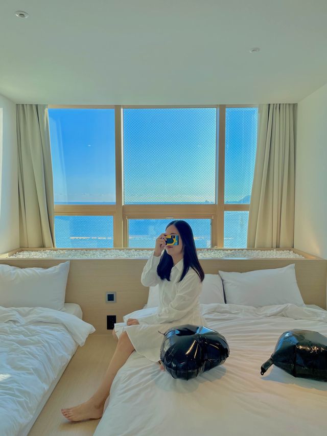 해운대 바다보면서 스파까지 가능한 감성 숙소