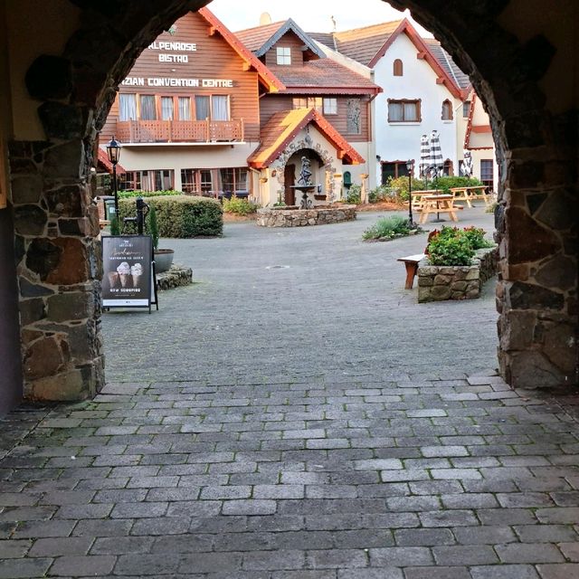 Swiss Village in a Tasmanian city - Launceston. 