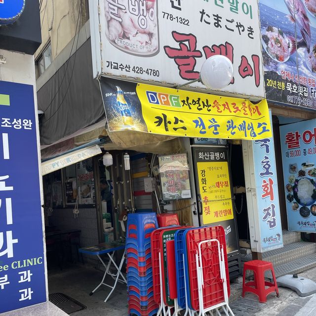 【明洞/ソウル】裏路地食堂でキムチチゲ食べる