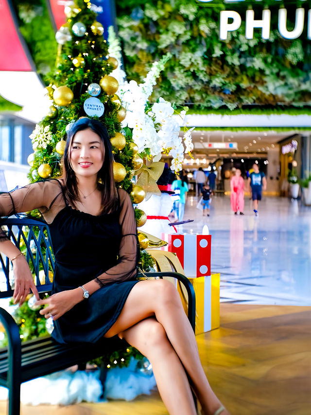 เดินเล่น Central Phuket ในธีมคริสมาสต์ 