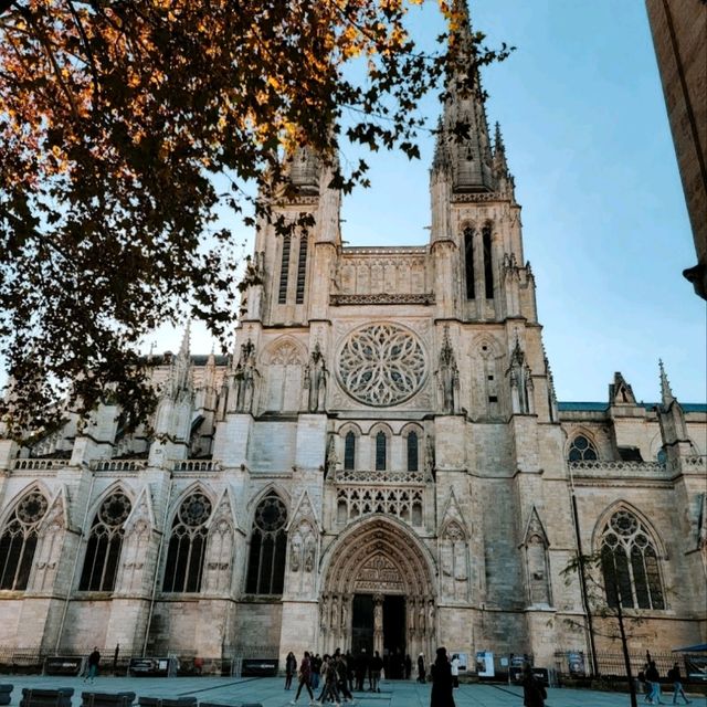A CATHEDRAL IN BORDEAUX.