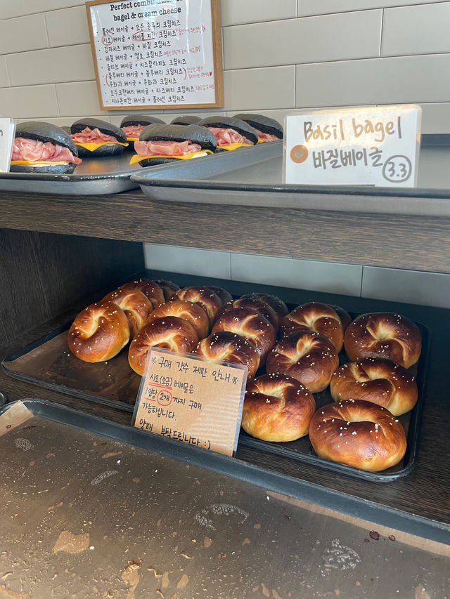 🥯갬성 가득 바다뷰 올선데이 베이글🥯
