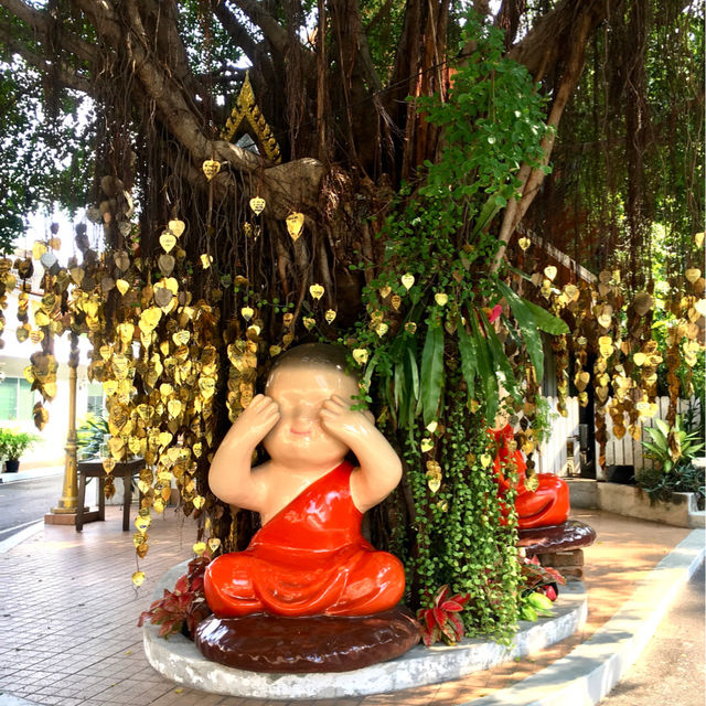 The Lucky  Buddha Statue of Thailand.