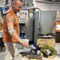 Glass Making and Sunset in Murano, Venice