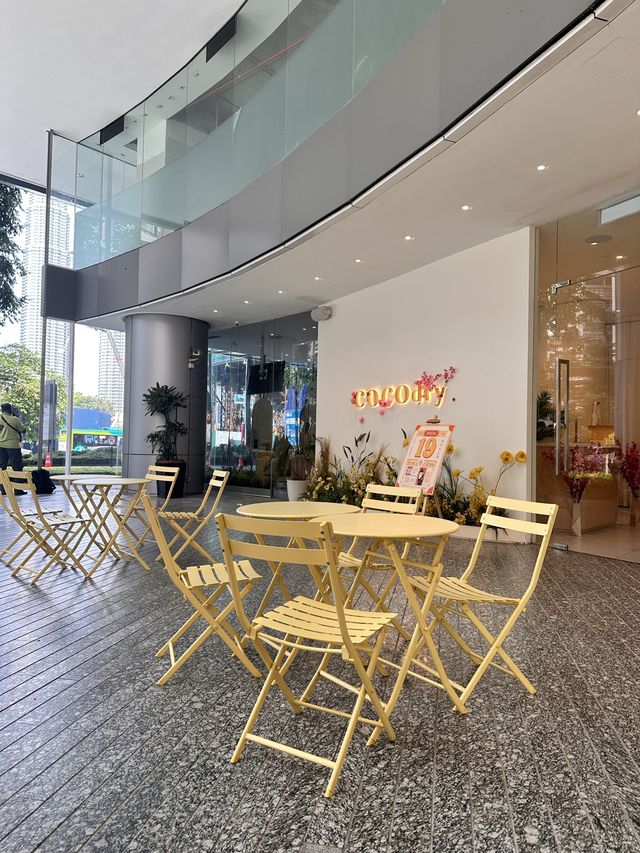 Refreshing looking cafe near KLCC 