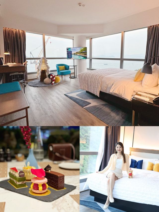 180度轉角海景房staycation🌊💝