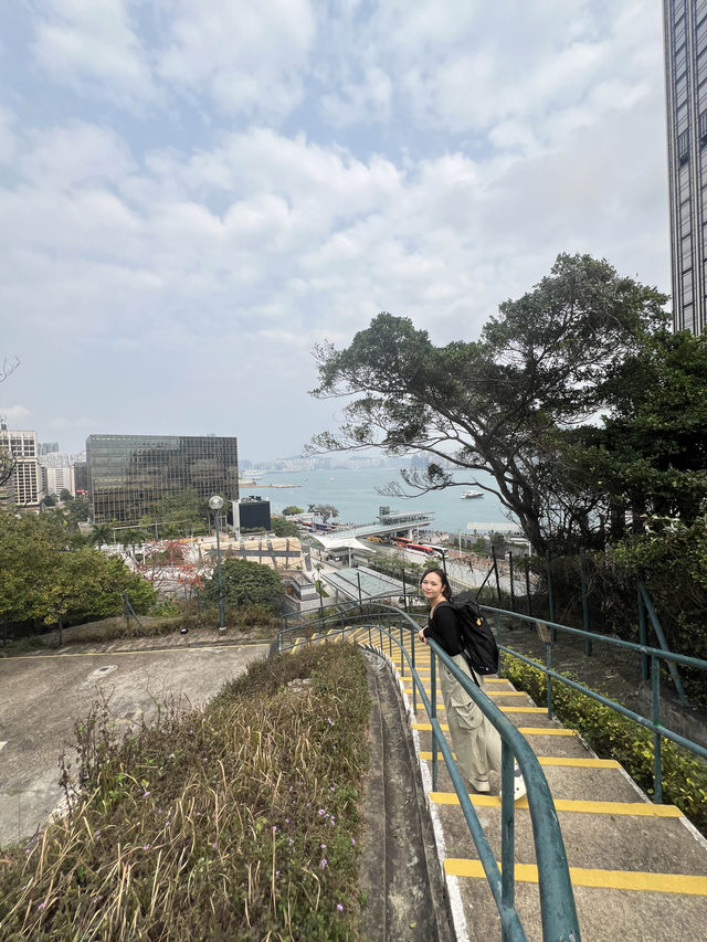 尖沙咀後花園| 俯瞰維港秘景～