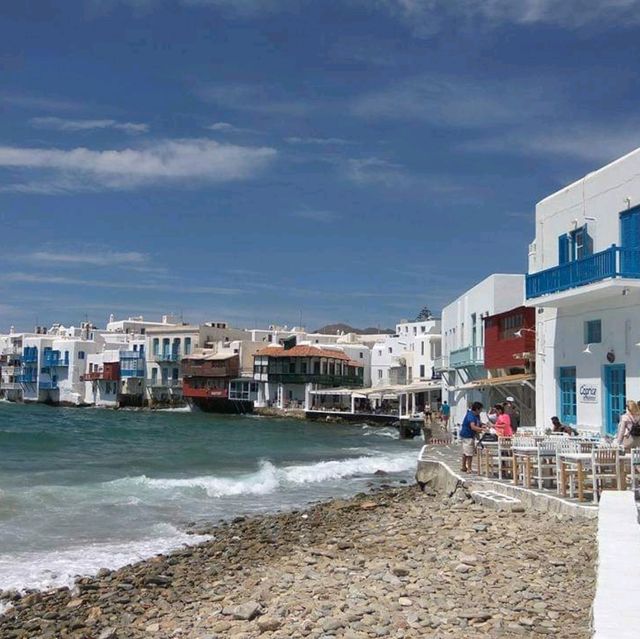 Greece Mykonos藍白色的世界