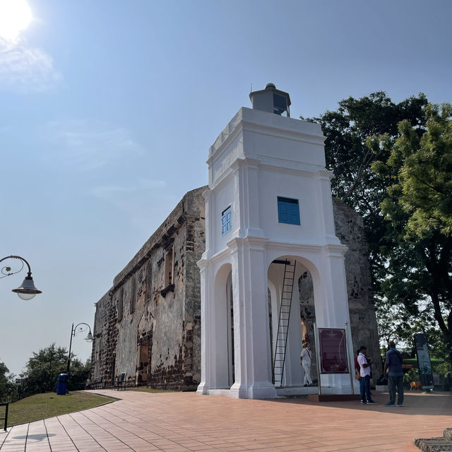 WHAT A VIEW!! Photo stop at St Paul’s Melaka 