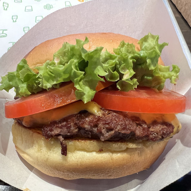 Checking out the 1st Shake Shack in Malaysia