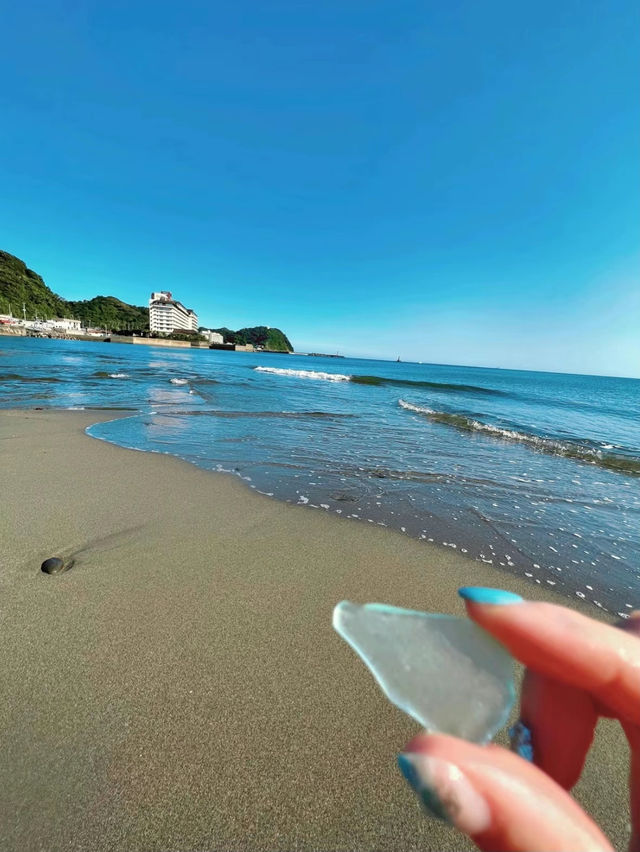 【千葉】夏を先取り!!透明度バツグンの海でシーグラス拾い𓇼𓆡𓆉 ⋆