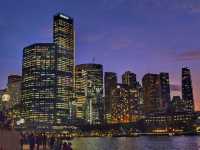  Sunset at The Opera House and Harbour Bridge