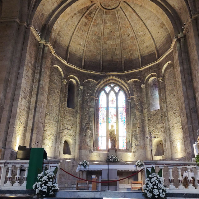 Lovely cathedral at Sant Cugat