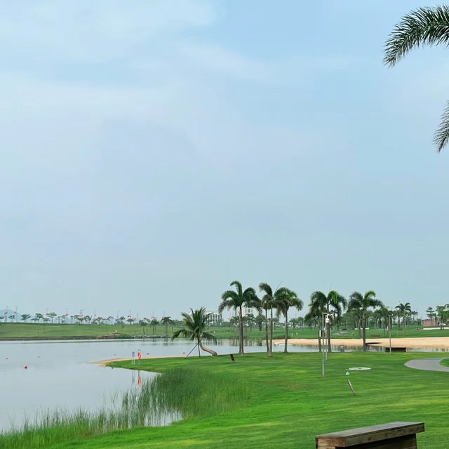 硯陽湖公園：自然山水，春天好去處