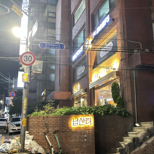 【狎鴎亭/ソウル】24時間営業のプデチゲ屋さん