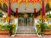 메콩강변 공원 앞 고즈넉한 사원..Wat Xieng Nyeun 