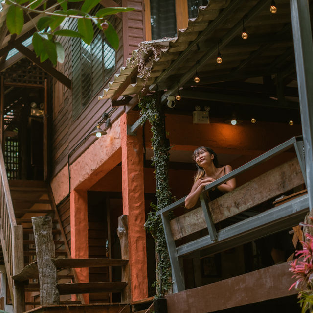 บ้านพักเหมาหลัง ติดธารน้ำ ในแม่กำปอง 🌳