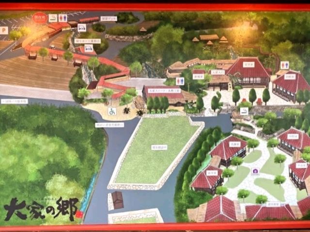 日本沖繩-山林老宅中品嚐阿古豬料理：百年古家大家