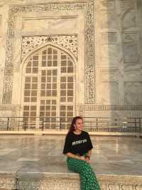 Sunrise at the Taj Mahal is magical 🌅🇮🇳