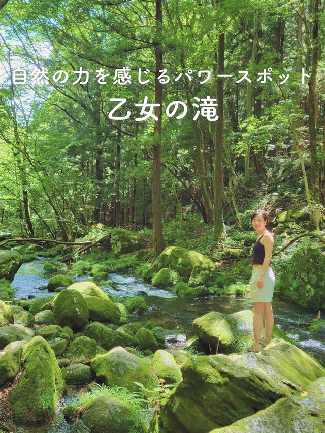 【夏に行きたい！☀️那須のパワースポット乙女の滝🍃】