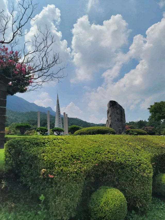 커다란 눈사람이 반겨주는 내장산조각공원💚
