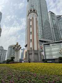 เที่ยวฉงชิ่ง Jiefangbei Square 