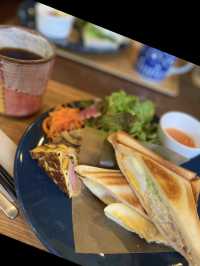 【福岡カフェ】自家焙煎珈琲とホットサンドが美味しいお店☕️