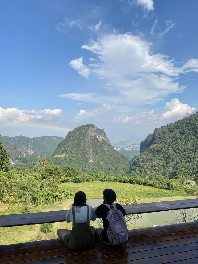 สวนคุณปู่ บ้านผาฮี้ |  จ.เชียงราย 🏡⛰️⛅️🧋