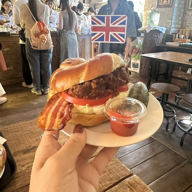 韓国でもっちもちのベーグルを🥯