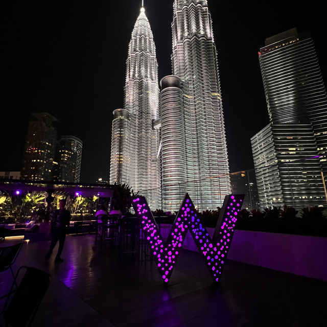 KUALA LUMPUR W HOTEL WETDECK with KLCC view