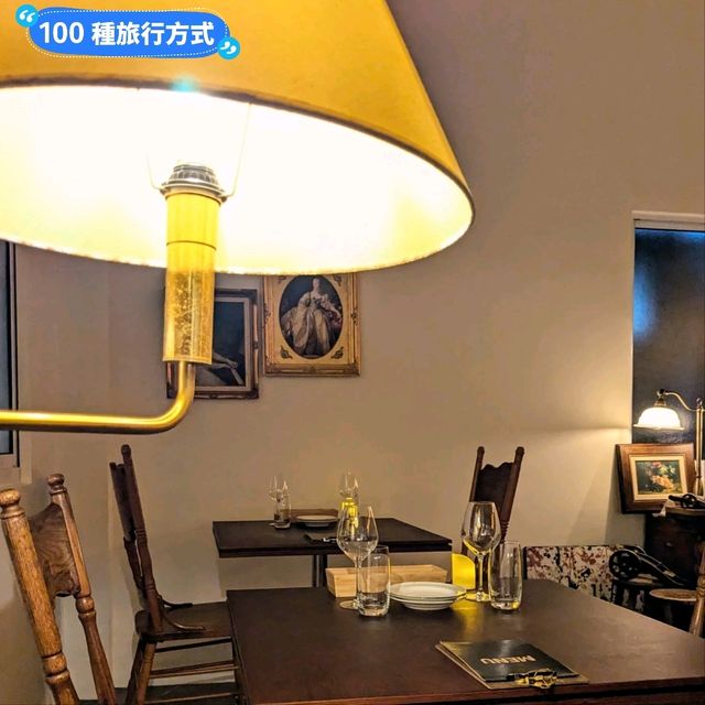 台南老宅房的歐陸料理餐酒館：龍亭